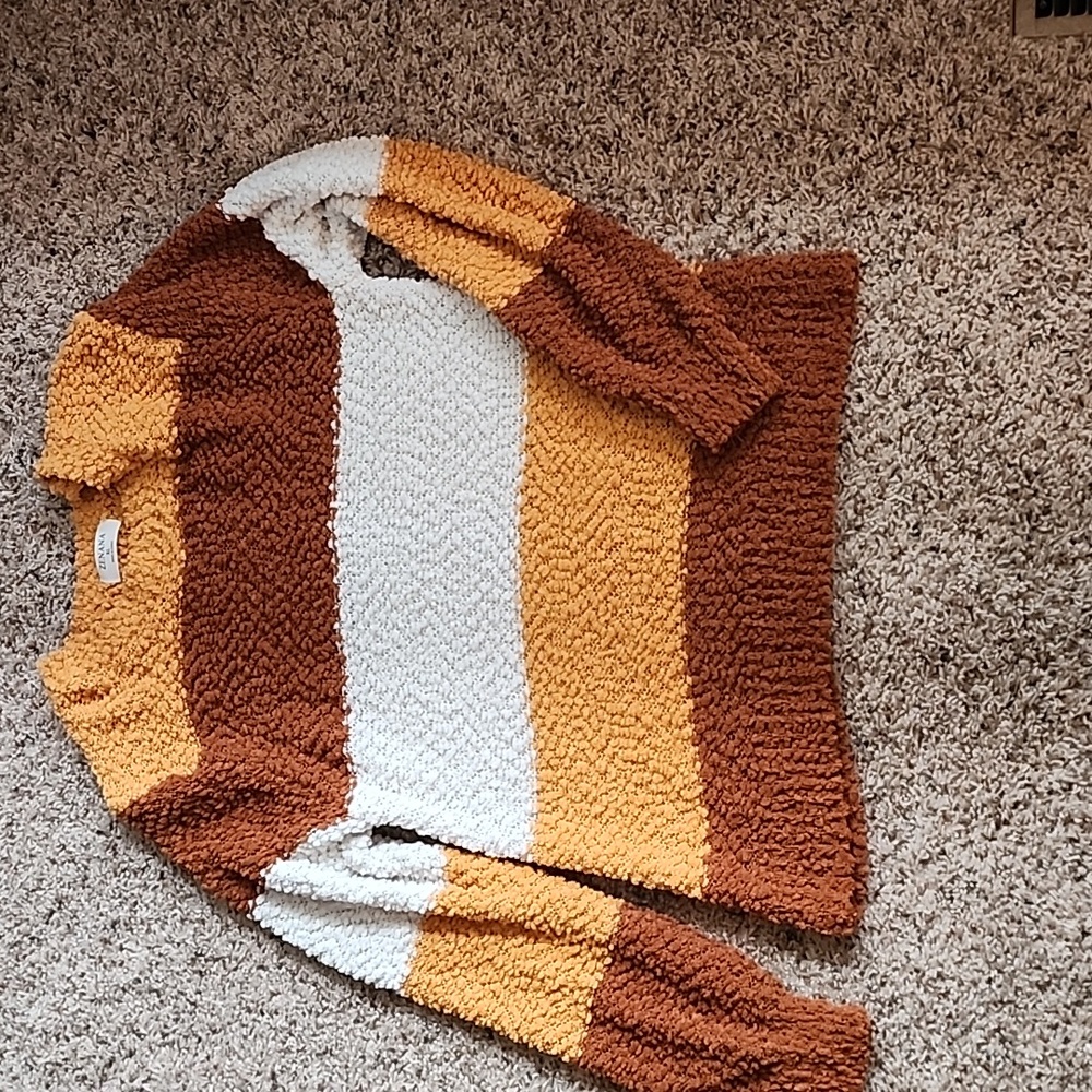 Zenana, Size XL, multi tone orange, sweater